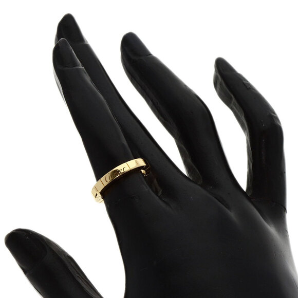 CARTIER 18k Gold Diamond Lanier Ring #48 - Picture 6 of 10